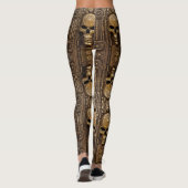 Leggings Art aztèque, dynamique, reflétant la culture (Dos)