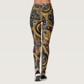 Leggings Art aztèque, dynamique, reflétant la culture (Dos)