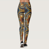 Leggings Art aztèque, dynamique, reflétant la culture (Dos)