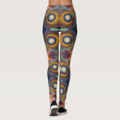 Leggings Art aztèque, dynamique, reflétant la culture (Dos)