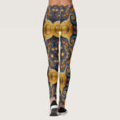 Leggings Art aztèque, dynamique, reflétant la culture (Dos)