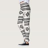 Leggings Art Aztèque Tribal (Gauche)