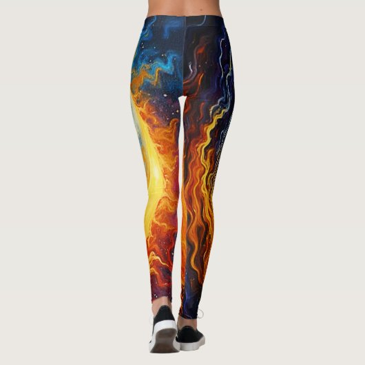 Leggings Art Celestial Yin Yang (Dos)