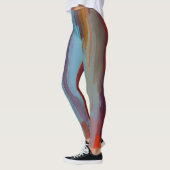 Leggings Art couleur Abstrait #21 (Gauche)