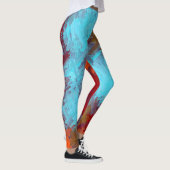 Leggings Art couleur Abstrait #22 (Droite)