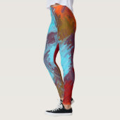 Leggings Art couleur Abstrait #22 (Gauche)