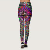 Leggings Art Crâne de Sucre (Dos)