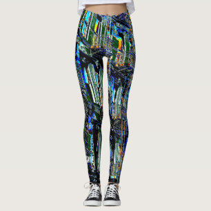 Leggings Art de bruit de sorties de secours de NYC avec le