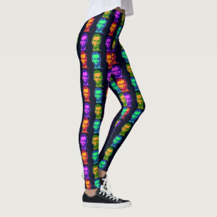 Leggings Art de bruit quatre Abraham Lincolns