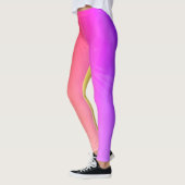 Leggings art de design abstrait lumière mystique (Gauche)