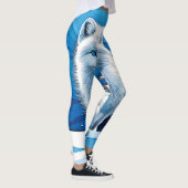 Leggings Art de Fox d'hiver (Droite)