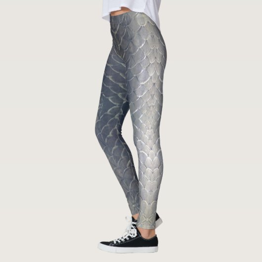 Leggings art de l'échelle de poisson (Gauche)