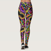 Leggings Art de Mardi Gras (Dos)
