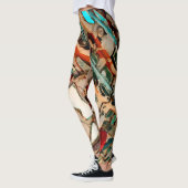 Leggings Art de mosaïque coloré (Gauche)