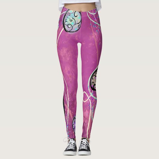 LEGGINGS ART DE PÂQUES (Devant)