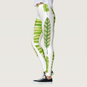 Leggings Art de Plage Tropical (Gauche)