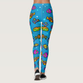 Leggings Art de Poisson (Dos)