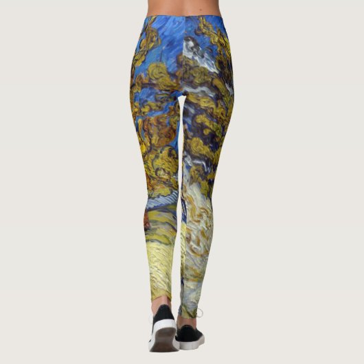 Leggings Art de Van Gogh Mulberry Tree (Dos)