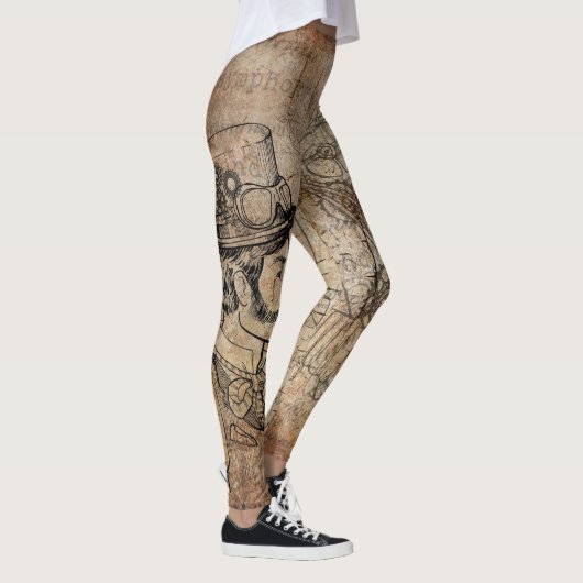 Leggings Art de vitesse de Steampunk (Droite)