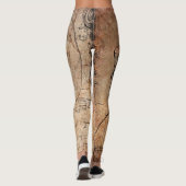 Leggings Art de vitesse de Steampunk (Dos)