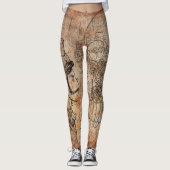 Leggings Art de vitesse de Steampunk (Devant)