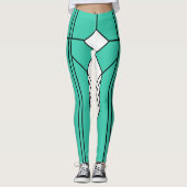 Leggings Art déco (Devant)