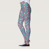 Leggings Art d'encre coloré pour vos jambes! (Gauche)
