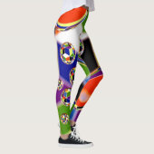 Leggings Art des couleurs primaires (Droite)