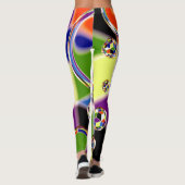 Leggings Art des couleurs primaires (Dos)