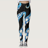 Leggings Art des Tentacles de Kraken (Devant)