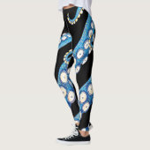 Leggings Art des Tentacles de Kraken (Gauche)