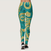 Leggings Art Design Pièce de pieuvre (Dos)