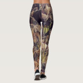 Leggings Art du guana orange (Dos)