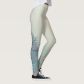 Leggings Art du matin d'hiver paisible (Droite)