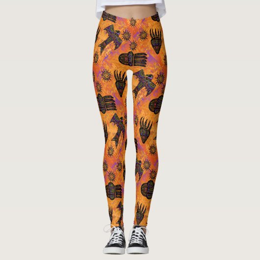 Leggings Art du Sud-Ouest (Devant)