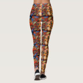 Leggings Art du sud-ouest Kokopelli (Dos)
