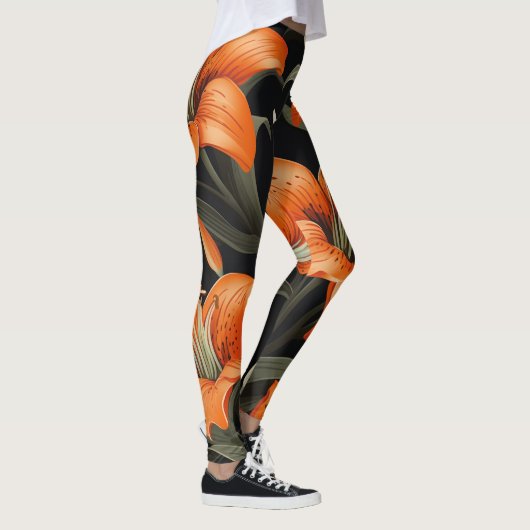 LEGGINGS ART FLORAL #1 (Droite)