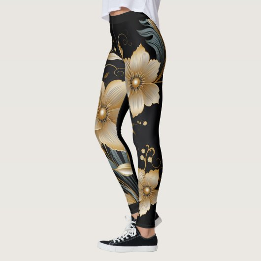 LEGGINGS ART FLORAL #2 (Gauche)
