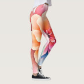 Leggings Art floral dévoilé (Droite)