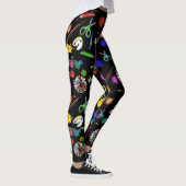 Leggings Art Fournit des légendes (Droite)