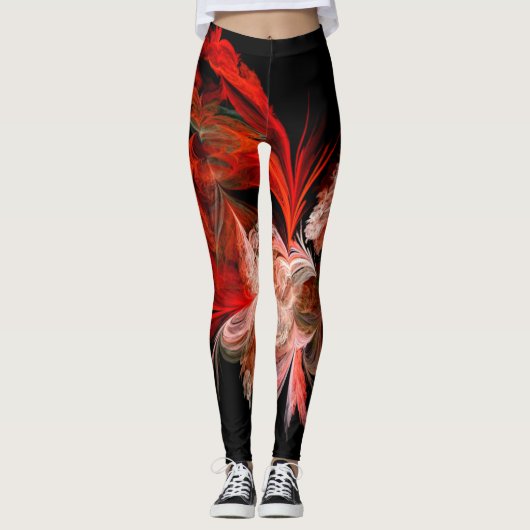 Leggings Art Fractal 10 (Devant)