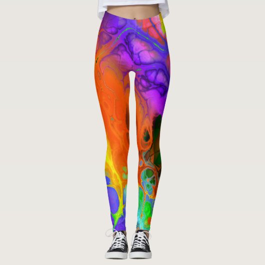 Leggings Art fractal 19 (Devant)