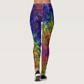 Leggings Art fractal 50 (Dos)
