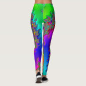 Leggings Art fractal 61 (Dos)