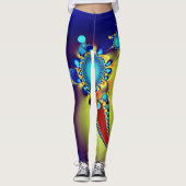 Leggings Art Fractal 66 (Devant)