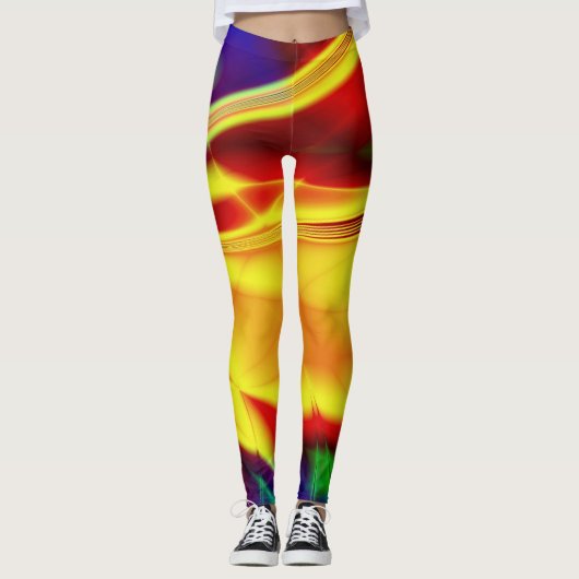 Leggings Art Fractal 88 (Devant)