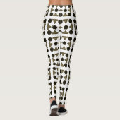 Leggings Art géométrique diamant (Dos)