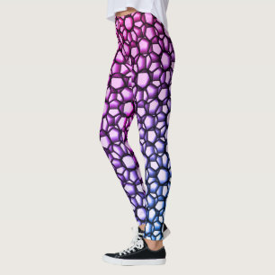 Leggings Art géométrique en dentelle