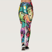 Leggings Art graffiti (Dos)
