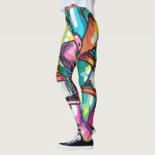 Leggings Art graffiti (Gauche)